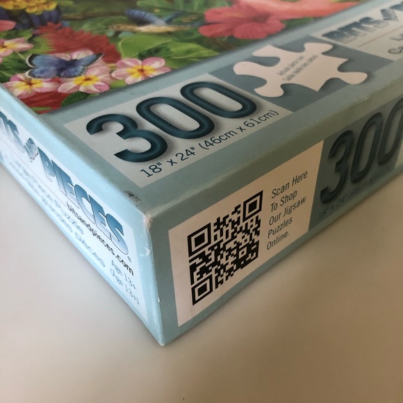 Bits and Pieces “Tropical Birds” 300 pc Puzzle - Picture 7 of 10